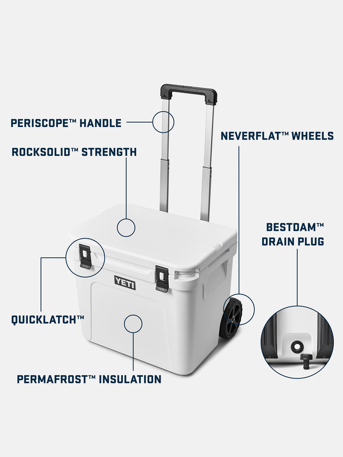 Yeti Roadie 60 Charcoal Wheeled Cooler | CHARCOAL