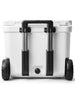 Yeti Roadie 60 Wheeled White Cooler