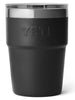 Yeti Rambler 16oz Black Stackable Cup 2024