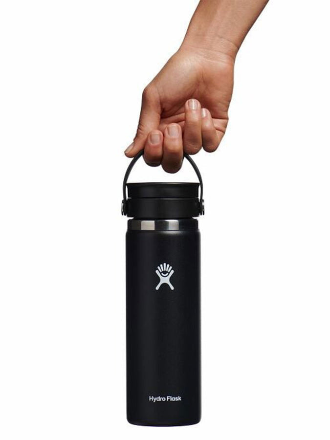 Hydro Flask 20 oz Coffee Wide Flex Sip Lid Black Bottle | BLACK