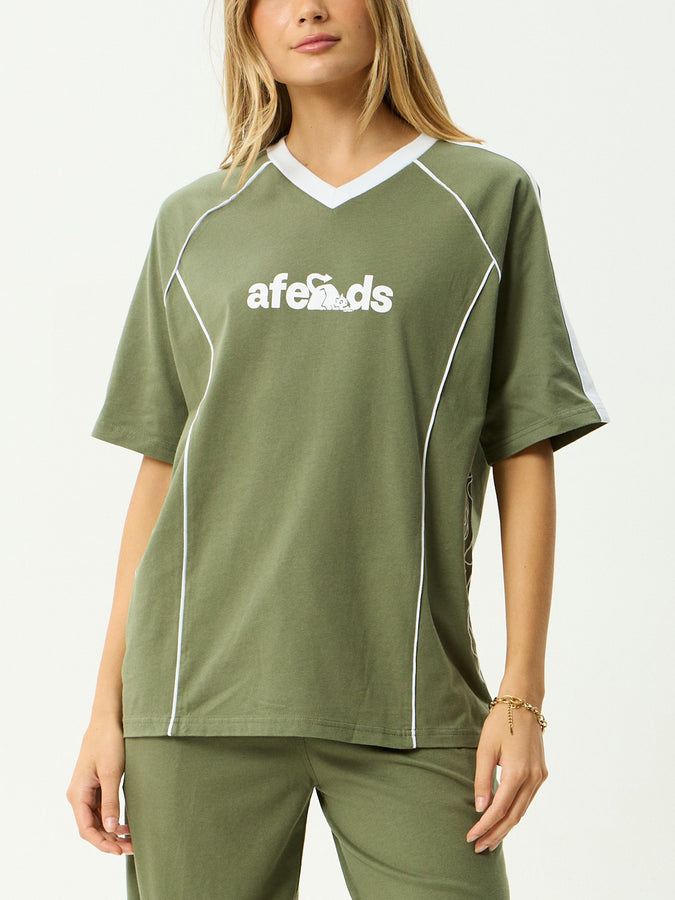 Afends Dirts T-Shirt Spring 2026 | DEEP OLIVE