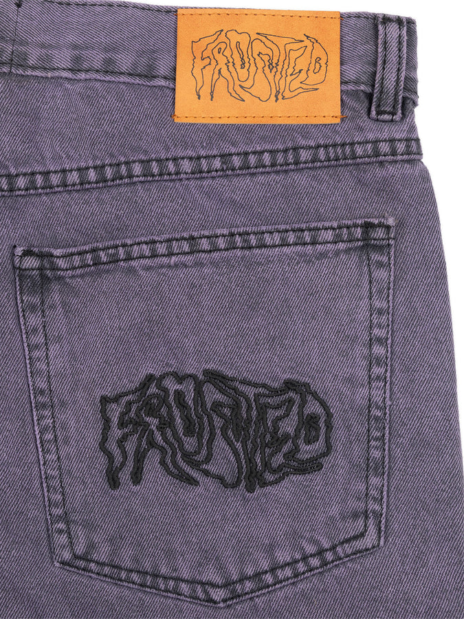 Frosted Wavy Shorts Fall 2026 | FADED PURPLE
