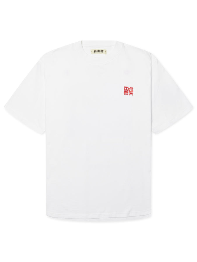 Woodbird Baine HK T-Shirt Fall 2026 | WHITE