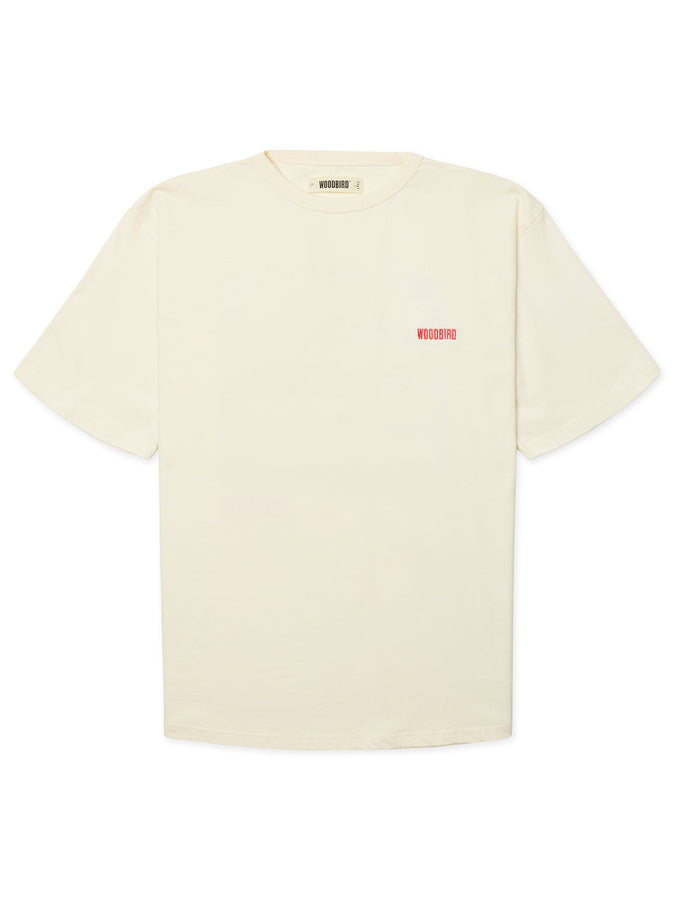 Woodbird Baine T-Shirt Fall 2026 | OFF WHITE