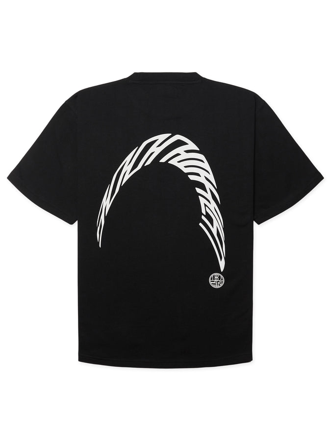 Woodbird Baine Warp T-Shirt Fall 2026 | BLACK