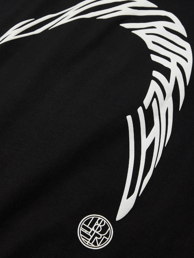 Woodbird Baine Warp T-Shirt Fall 2026 | BLACK