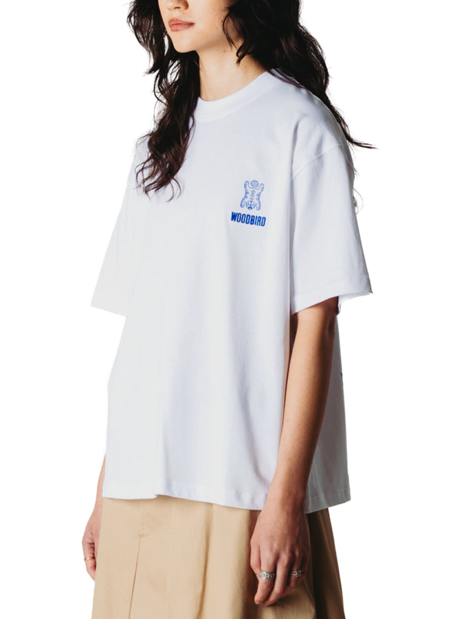 Woodbird Balo Tiger T-Shirt Fall 2026 | WHITE