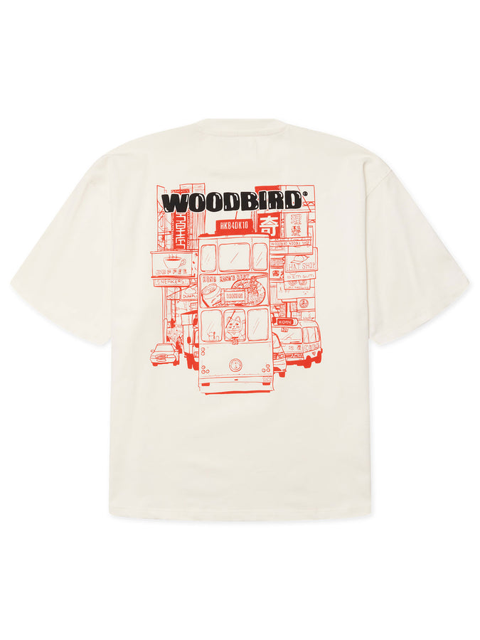 Woodbird Beam Tram T-Shirt Fall 2026 | OFF WHITE