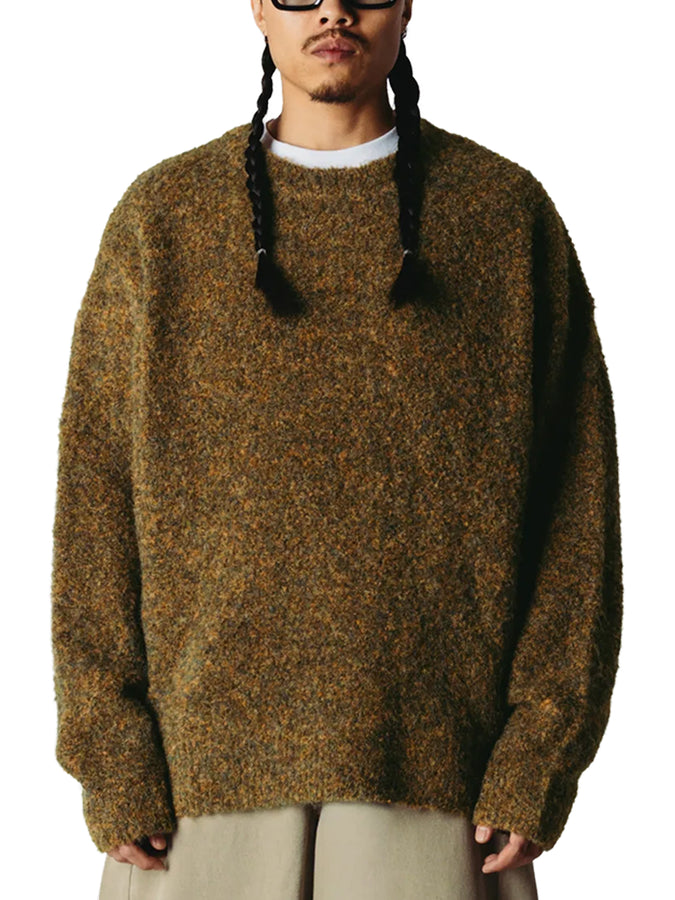 Woodbird Kurt Loop Sweater Fall 2026 | DARK OLIVE