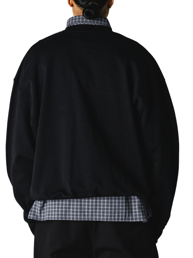 Woodbird Wake Twist Crewneck Sweatshirt Fall 2026 | BLACK