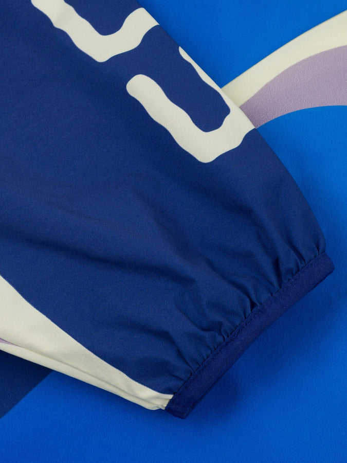 Souvenir x Howl Windproof Motto Jersey T-Shirt Winter 2026 | BLUE