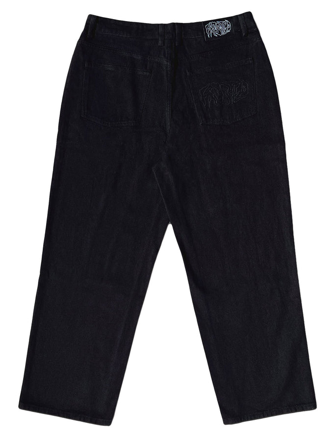 Frosted Wavy Classic Jeans Spring 2026 | BLACK
