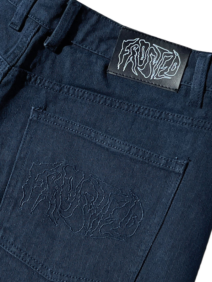 Frosted Wavy Classic Jeans Spring 2026 | NAVY