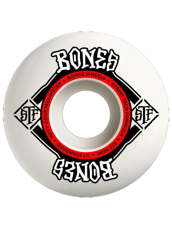 Bones STF Standards V1 103A Skateboard Wheels 2025 | NATURAL
