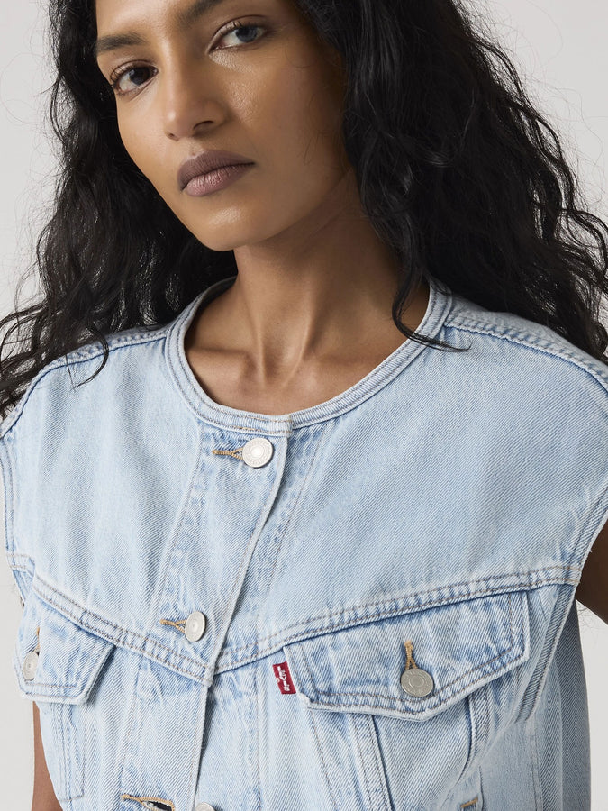 Levis Collarless Shrunken 90s Of Course Jacket Spring 2026 | OF COURSE (0001)