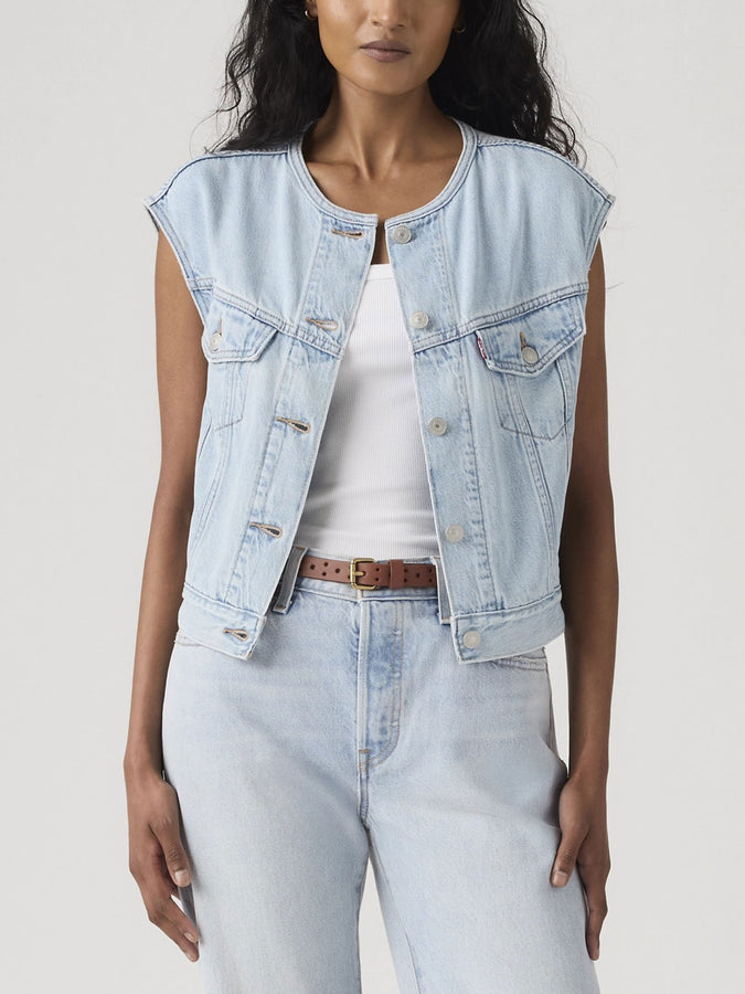 Levis Collarless Shrunken 90s Of Course Jacket Spring 2026 | OF COURSE (0001)