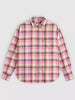 Levi's Nash Flannel Eliana Plaid Rose Sauvage Long Sleeve Buttondown Shirt Fall 2026