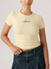 Levis GR Hayes SSNL Script Emb Pear Sorbet T-Shirt Fall 2026