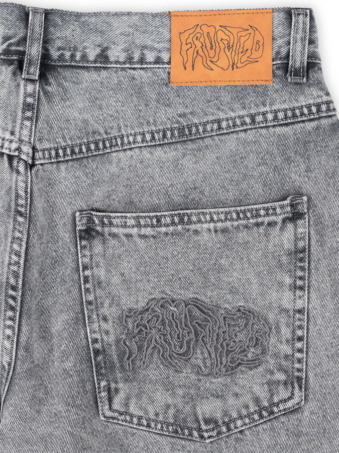Frosted Wavy Classic Jeans Spring 2026 | ACID GREY