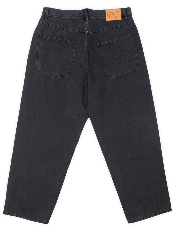 Frosted Wavy Classic Jeans Spring 2026 | FADED BLACK