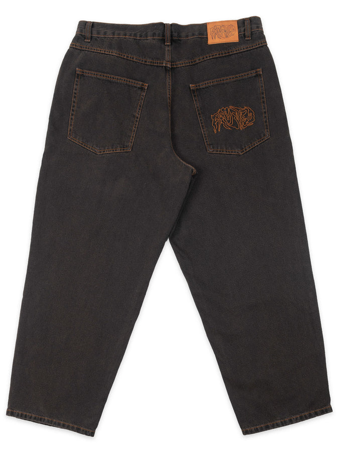 Frosted Wavy Classic Jeans Spring 2026 | CHOCOLATE BROWN
