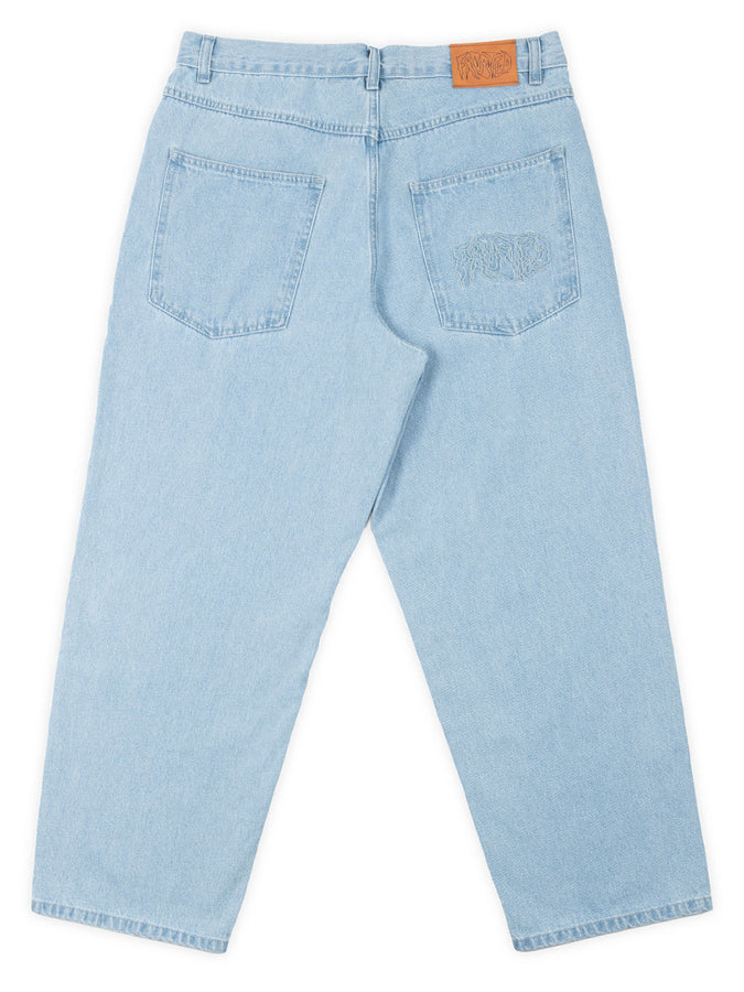 Frosted Wavy Classic Jeans Spring 2026 | FADED LIGHT BLUE