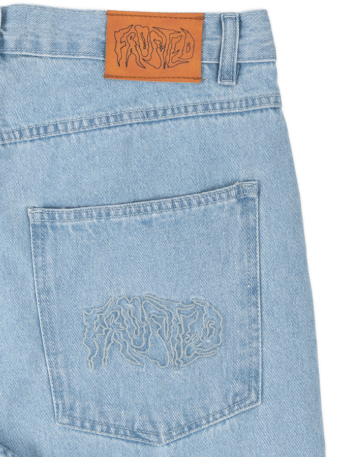 Frosted Wavy Classic Jeans Spring 2026 | FADED LIGHT BLUE