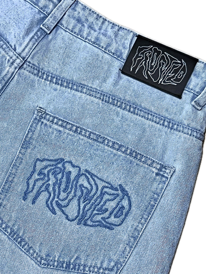 Frosted Wavy Classic Jeans Spring 2026 | LIGHT BLUE
