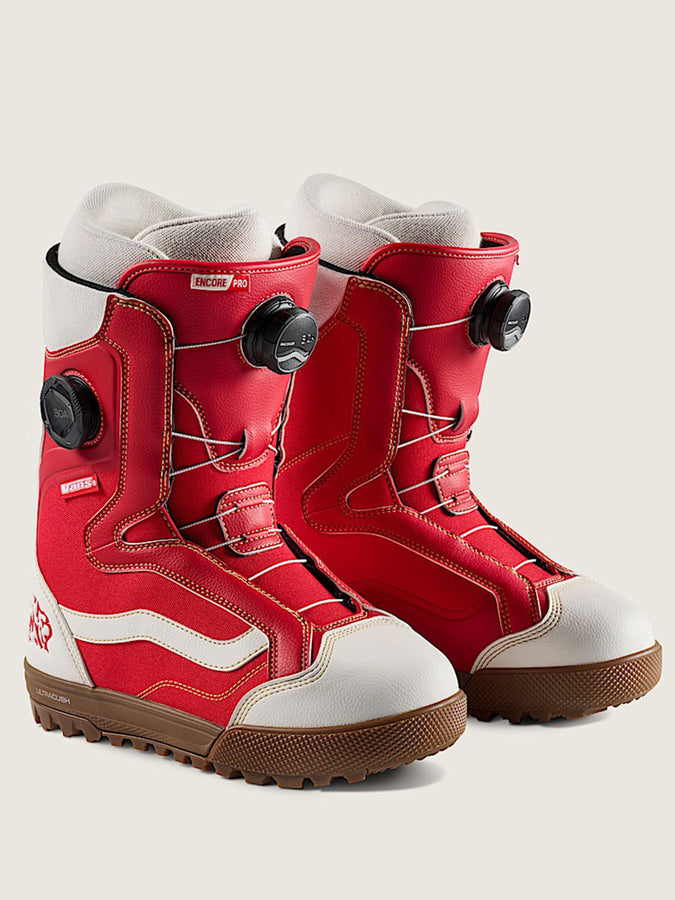Vans Encore Pro Racing Red/Marshmallow Snowboard Boots 2026 | RACING RED/MARSHMALLOW (BOP)