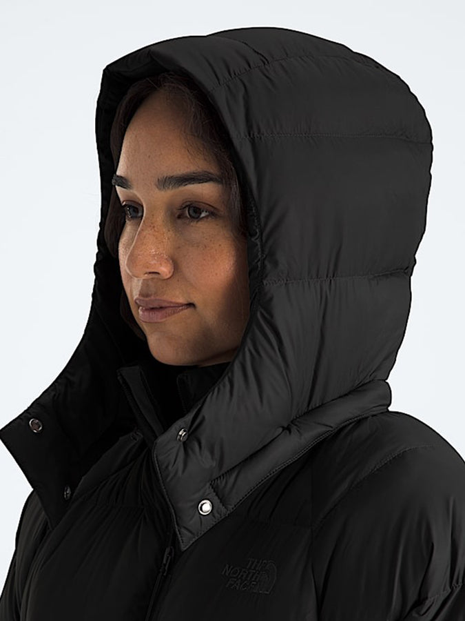 The North Face Hydrenalite City Long Down Hooded Parka Jacket | TNF BLACK (JK3)