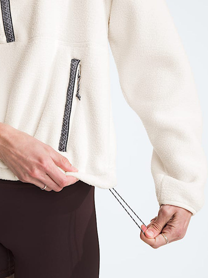 The North Face TNF Fleeski 1/4 Zip Fleece | WHITE DUNE (QLI)