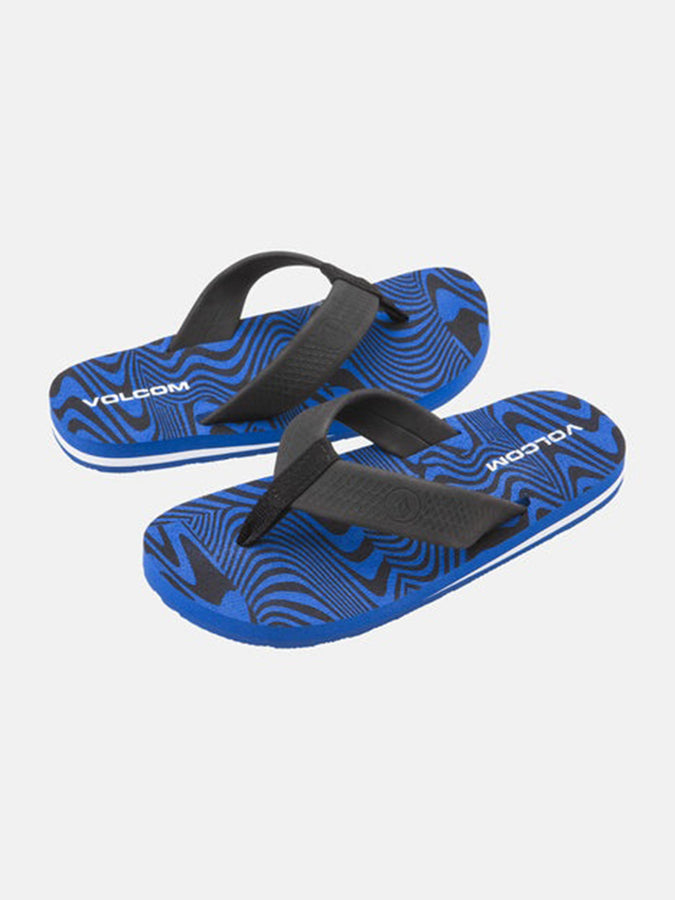 Volcom Daycation 2 Sandals (Youth 7-14) Spring 2026 | MARINA BLUE (MB7)