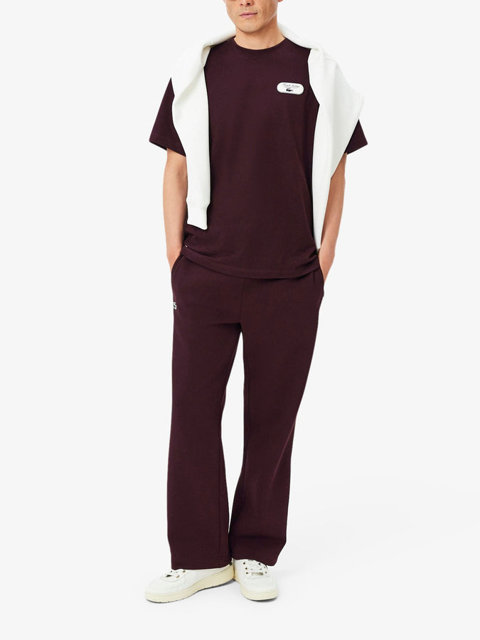 Lacoste Tennis Heritage Sweatpants Fall 2026 | BROWN/WHITE (ZB5)