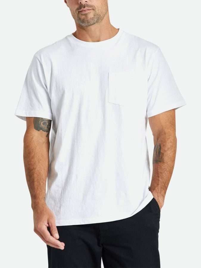Brixton Basic Pocket T-Shirt | WHITE