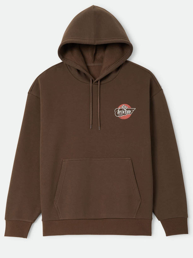 Brixton Heyward Hoodie Fall 2026 | WALNUT BROWN