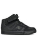 DC Pure High-Top EV Black/Black/Black Shoes