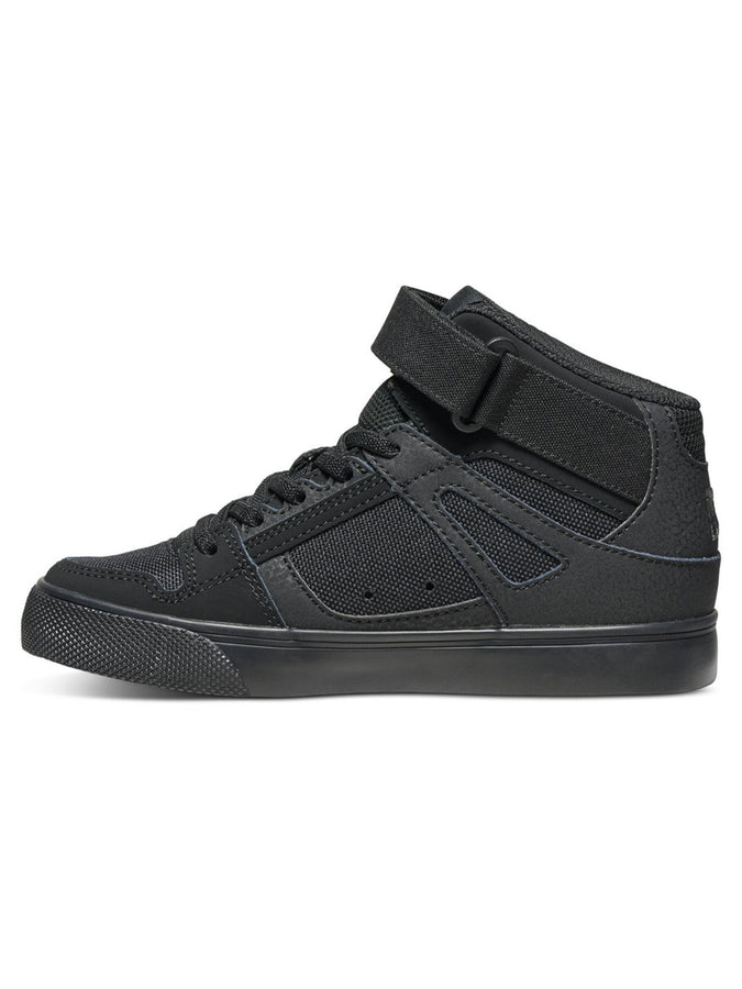 DC Pure High-Top EV Black/Black/Black Shoes | BLACK/BLACK/BLACK (3BK)