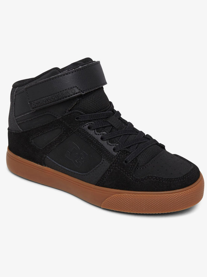 DC Pure High-Top EV Black/Gum Shoes | BLACK/GUM (BGM)