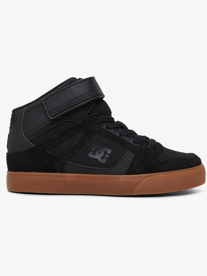 DC Pure High-Top EV Black/Gum Shoes | BLACK/GUM (BGM)