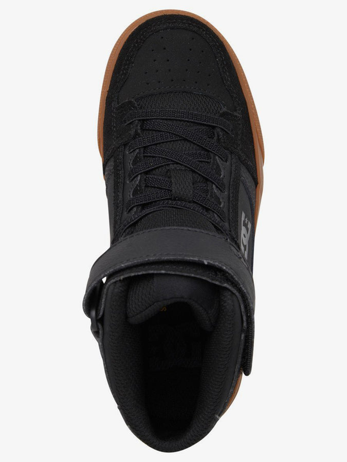 DC Pure High-Top EV Black/Gum Shoes | BLACK/GUM (BGM)