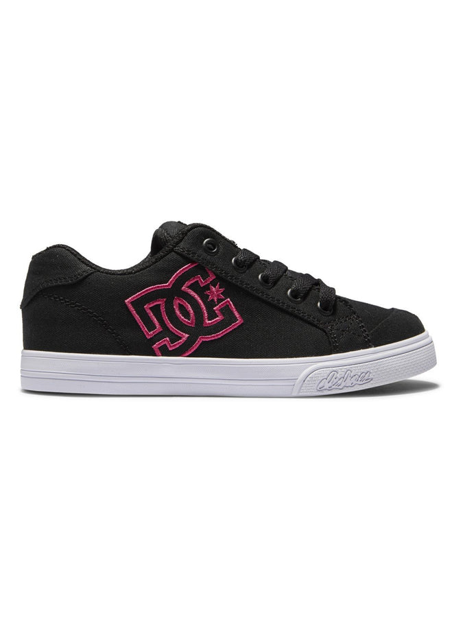 DC Chelsea Black/Pink Stencil Shoes | BLACK/PINK STENCIL (KPS)