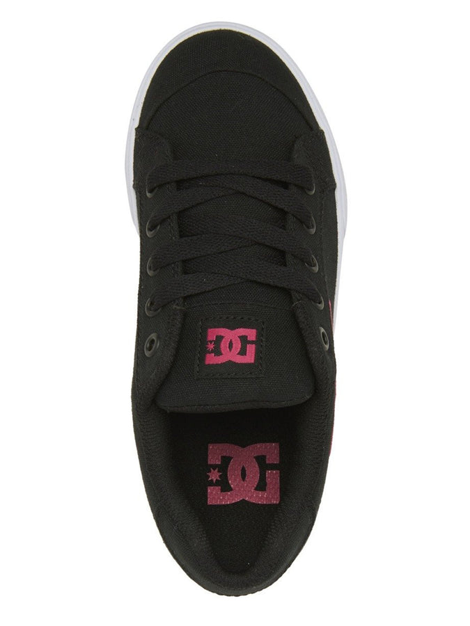 DC Chelsea Black/Pink Stencil Shoes | BLACK/PINK STENCIL (KPS)