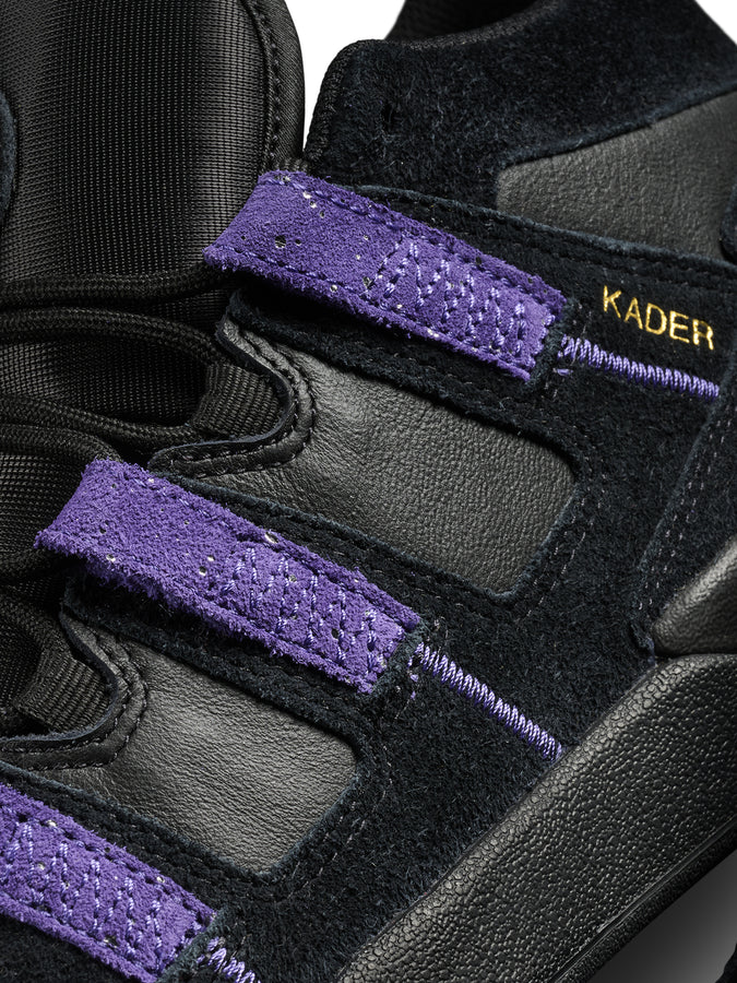 Adidas Kader Core Black/Purple/Metallic Gold Shoes Holiday 2026 | CORE BLACK/PURPLE/GLD METALLIC
