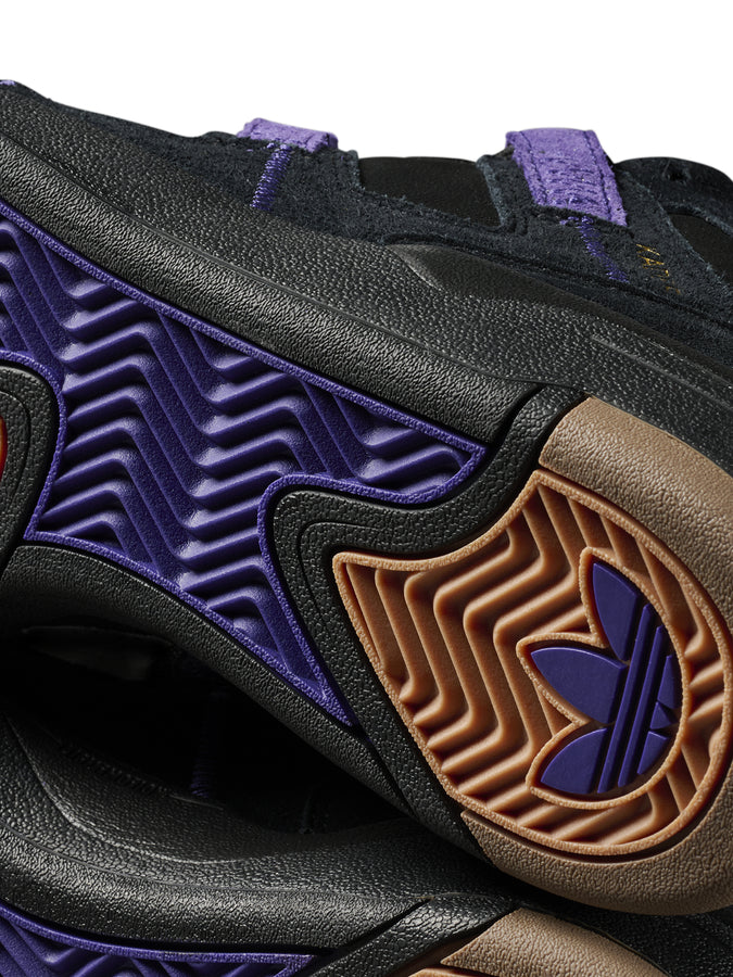 Adidas Kader Core Black/Purple/Metallic Gold Shoes Holiday 2026 | CORE BLACK/PURPLE/GLD METALLIC
