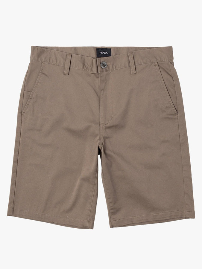 RVCA Weekday Stretch Shorts | DARK KHAKI (DKH)