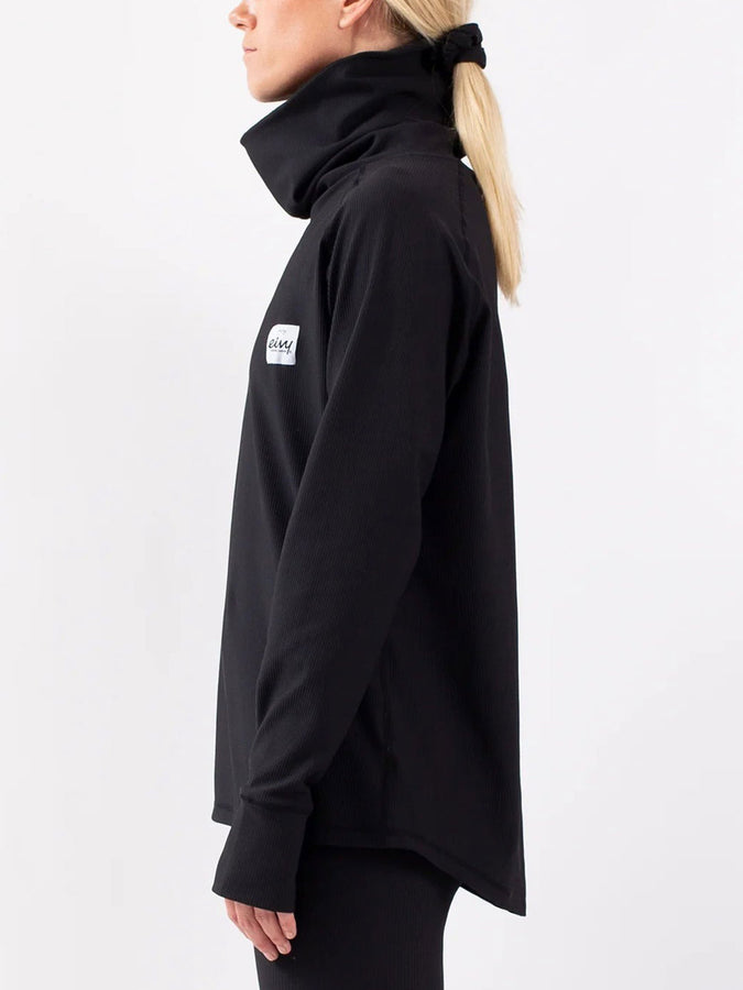Eivy Icecold Loose Fit Rib Black Base Layer Winter 2027 | BLACK