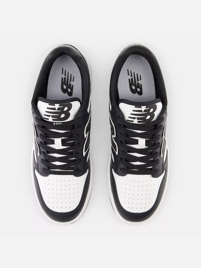 New Balance 480 Blanc/Noir Shoes Spring 2025 | WHITE/BLACK