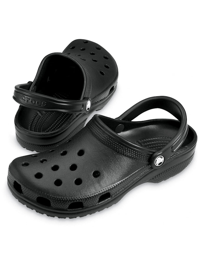Crocs Classic Clog Black Shoes | BLACK (001)