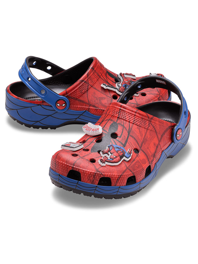 Crocs x Spider Man Cassic Clog Multi Shoes Spring 2026 | MULTI (90H)