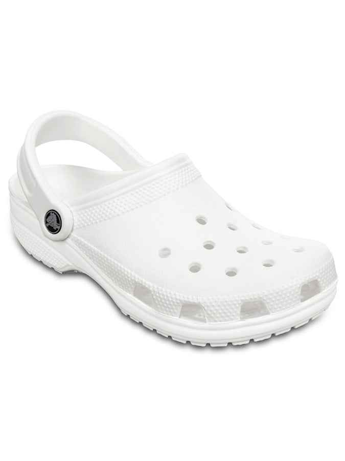 Crocs Classic Clog White Shoes | WHITE (100)